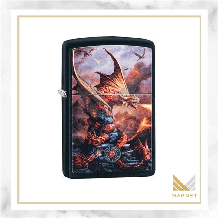 فندک زیپو کد 49097 ANNE STOKES COLLECTION